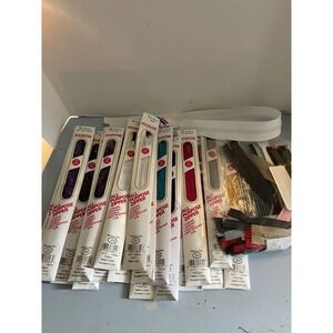 Coats All Purpose Zippers Lot, 7"-18" Sewing, Craft, Fabric, Repair, Clothing
